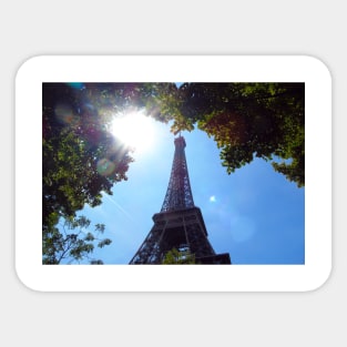 Eiffel tower in Paris Sticker